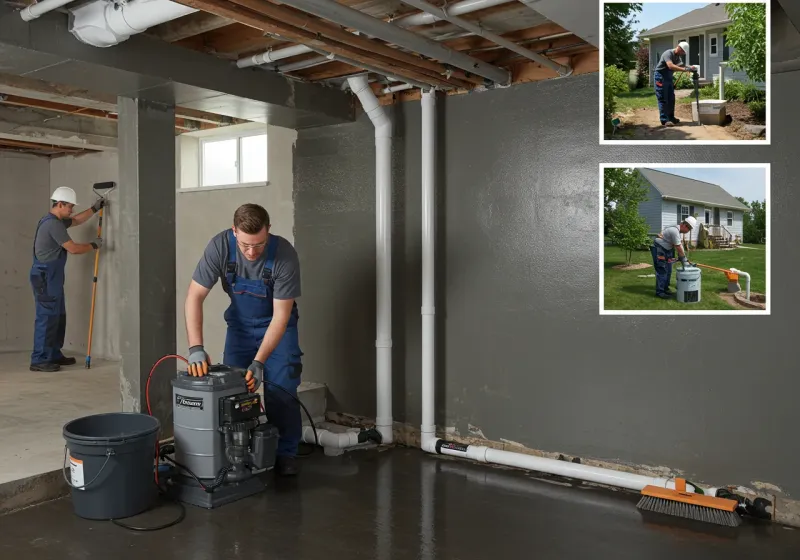 Basement Waterproofing and Flood Prevention process in Kimberling City, MO